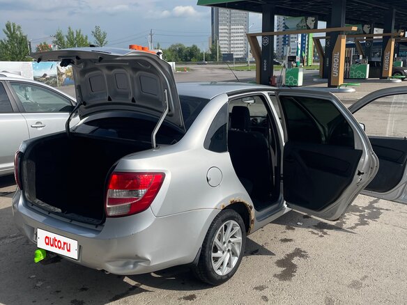 2012 Lada (ВАЗ) Granta I, серебристый, 250000 рублей - вид 6