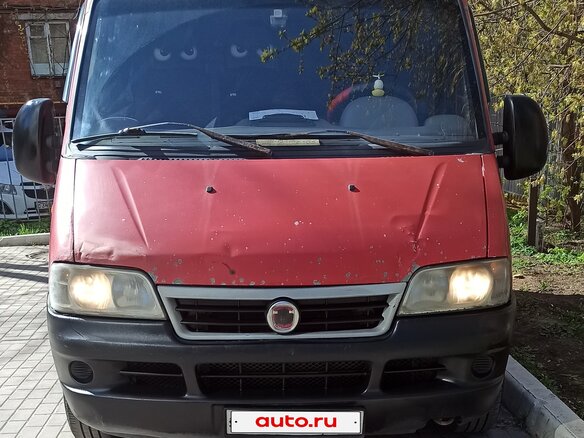 2009 Fiat Professional Ducato, красный, 350000 рублей