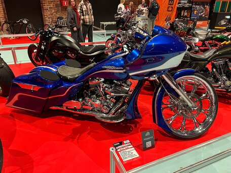 2007 Harley-Davidson Road Glide, синий, 1750000 рублей, вид 5