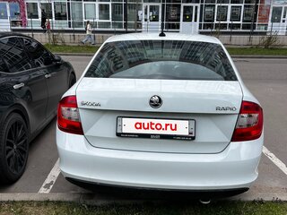 2017 Skoda Rapid I, белый, 690000 рублей, вид 3