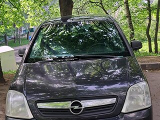 2007 Opel Meriva A Рестайлинг, чёрный, 480000 рублей, вид 1