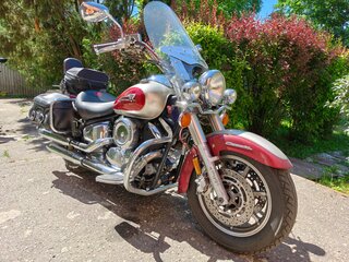 2004 Yamaha XVS1100, красный, 650000 рублей, вид 5