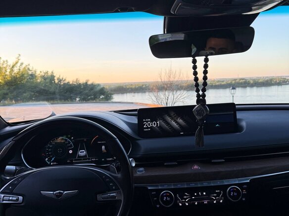 2021 Genesis G80 II, чёрный, 3300000 рублей - вид 11