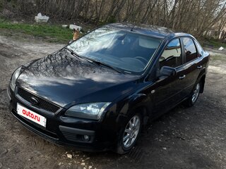 2007 Ford Focus II Рестайлинг, чёрный, 355000 рублей, вид 2