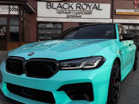 2020 BMW M5 Competition VI (F90) Рестайлинг, зелёный, 7370000 рублей, вид 3