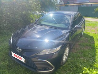 2021 Toyota Camry US Market VIII (XV70) Рестайлинг, чёрный, 3150000 рублей, вид 2