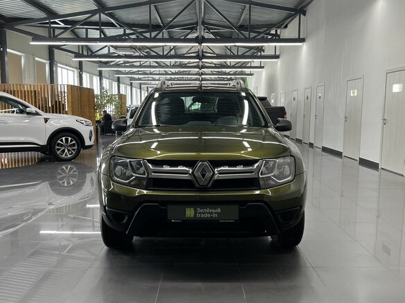 2016 Renault Duster I Рестайлинг, зелёный, 1430000 рублей - вид 2