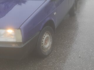 2003 Lada (ВАЗ) 2109, серебристый, 100000 рублей, вид 2
