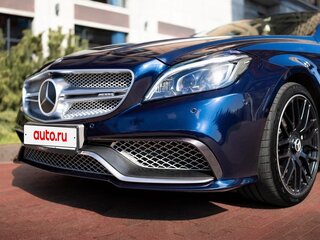 2014 Mercedes-Benz CLS AMG 63 AMG II (W218) Рестайлинг, синий, 5500000 рублей, вид 4