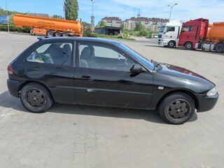 1995 Mitsubishi Colt IV (CA0), чёрный, 150000 рублей, вид 4