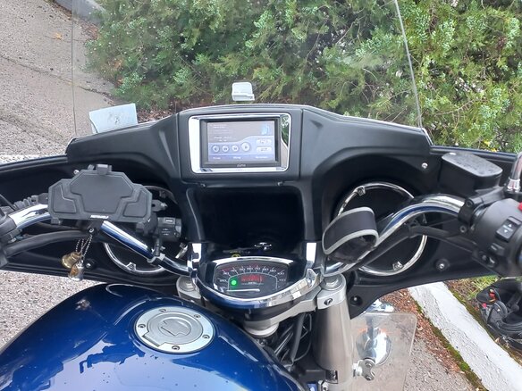 2013 Yamaha XVS1300, синий, 770000 рублей - вид 7