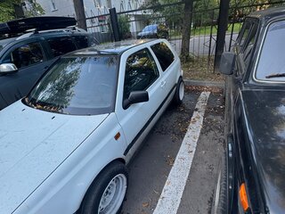 1992 Volkswagen Golf III, белый, 175000 рублей, вид 2