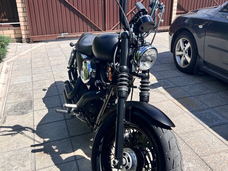 2013 Harley-Davidson Sportster 1200, чёрный, 970000 рублей, вид 1