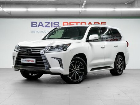 2018 Lexus LX 450d III Рестайлинг 2, белый, 6300000 рублей, вид 1