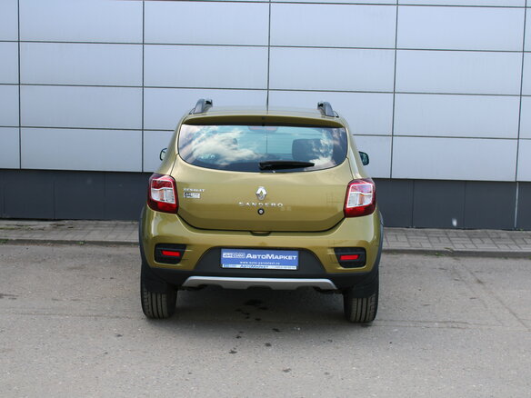 2015 Renault Sandero Stepway II, зелёный - вид 6
