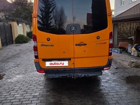 2008 Mercedes-Benz Sprinter, оранжевый, 3000000 рублей - вид 3