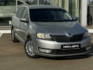 2016 Skoda Rapid I, серебристый, 890000 рублей, вид 4