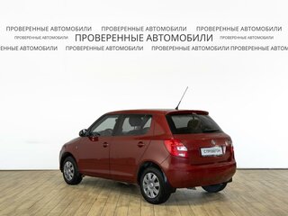 2008 Skoda Fabia II, красный, 399000 рублей, вид 4