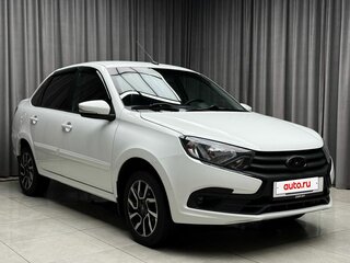 2019 Lada (ВАЗ) Granta I Рестайлинг, белый, 829000 рублей, вид 3