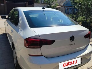 2020 Volkswagen Polo VI, белый, 1280000 рублей, вид 4