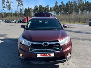 2014 Toyota Highlander III (XU50), красный, 2300000 рублей, вид 2