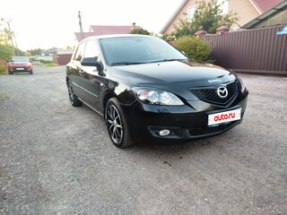 2008 Mazda 3 I (BK) Рестайлинг, чёрный, 577777 рублей, вид 3