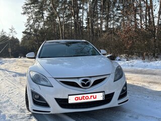 2009 Mazda 6 II (GH) Рестайлинг, белый, 870000 рублей, вид 1