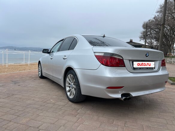 2004 BMW 5 серии 520i V (E60/E61), серебристый - вид 6