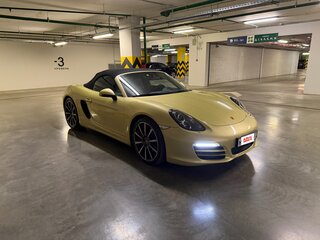 2014 Porsche Boxster III (981), жёлтый, 6700000 рублей, вид 4