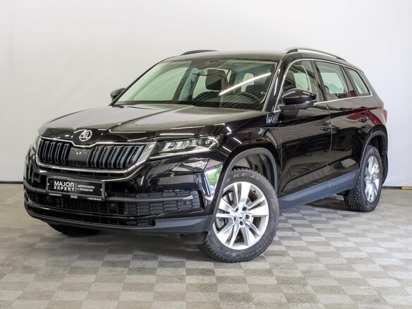 2021 Skoda Kodiaq I, чёрный