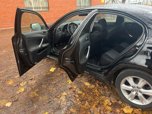 2008 Lexus IS 250 II Рестайлинг, чёрный, 1400000 рублей - вид 10