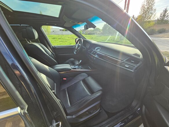 2009 BMW X5 30d II (E70), синий, 1610000 рублей - вид 10