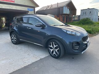 2018 Kia Sportage IV, синий, 2499000 рублей, вид 4