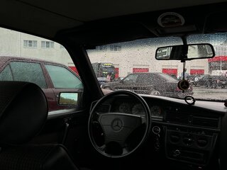 1987 Mercedes-Benz 190 (W201), серый, 280000 рублей, вид 4