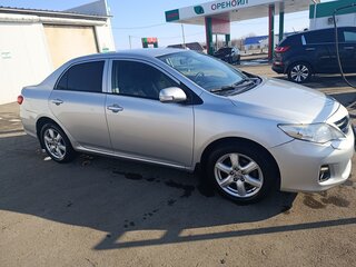 2010 Toyota Corolla X (E140, E150) Рестайлинг, серебристый, 1150000 рублей, вид 4