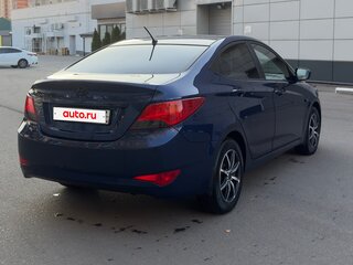 2015 Hyundai Solaris I Рестайлинг, синий, 1070000 рублей, вид 5