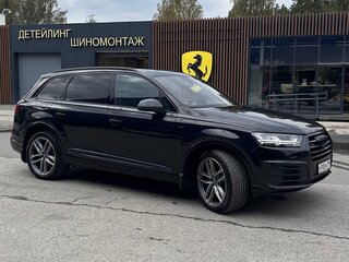 2018 Audi Q7 II (4M), чёрный, 5350000 рублей, вид 4