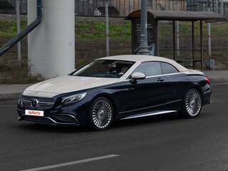 2016 Mercedes-Benz S-Класс 500 VI (W222, C217), синий, 8900000 рублей, вид 4