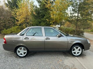 2018 Lada (ВАЗ) Priora I Рестайлинг, коричневый, 620000 рублей, вид 4