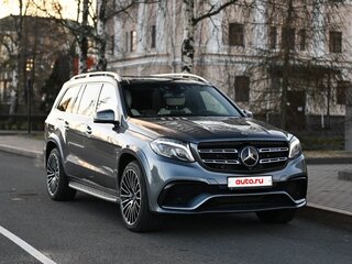 2017 Mercedes-Benz GLS AMG 63 AMG I (X166), серебристый, 4200000 рублей, вид 4