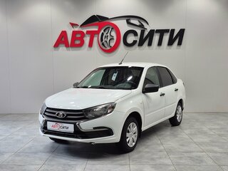 2018 Lada (ВАЗ) Granta I Рестайлинг, белый, 450000 рублей, вид 3