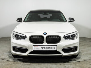 2017 BMW 1 серии 118i II (F20/F21) Рестайлинг, белый, 1749700 рублей, вид 2