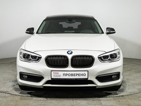 2017 BMW 1 серии 118i II (F20/F21) Рестайлинг, белый, 1749700 рублей, вид 2
