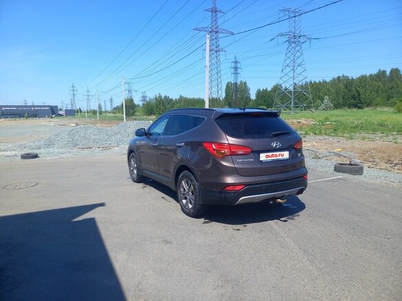 2015 Hyundai Santa Fe III, коричневый, 2200000 рублей - вид 7
