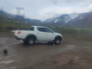 2012 Mitsubishi L200 IV, белый, 1250000 рублей, вид 3