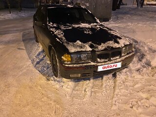 1994 BMW 3 серии 320i III (E36), чёрный, 380000 рублей, вид 1