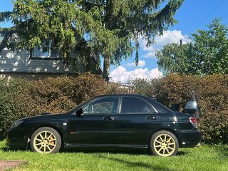 2006 Subaru Impreza WRX STi II Рестайлинг 2, чёрный, 2800000 рублей, вид 4