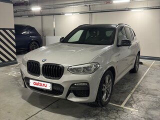 2018 BMW X3 30i xDrive III (G01), серебристый, 4399000 рублей, вид 1