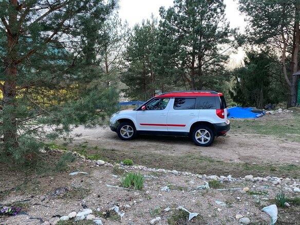 2013 Skoda Yeti I, белый - вид 6