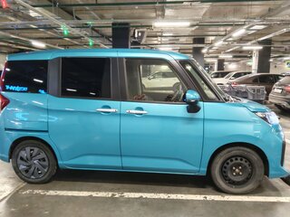 2020 Toyota Roomy I Рестайлинг, голубой, 1250000 рублей, вид 4